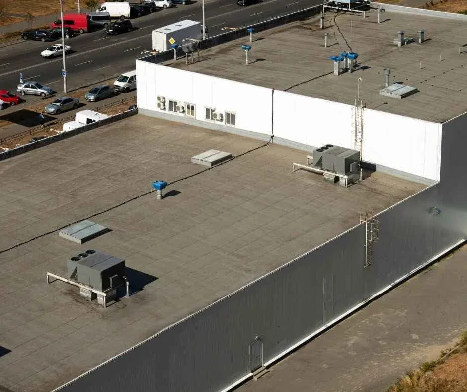 Commercial Roof Flashing Failure Repair