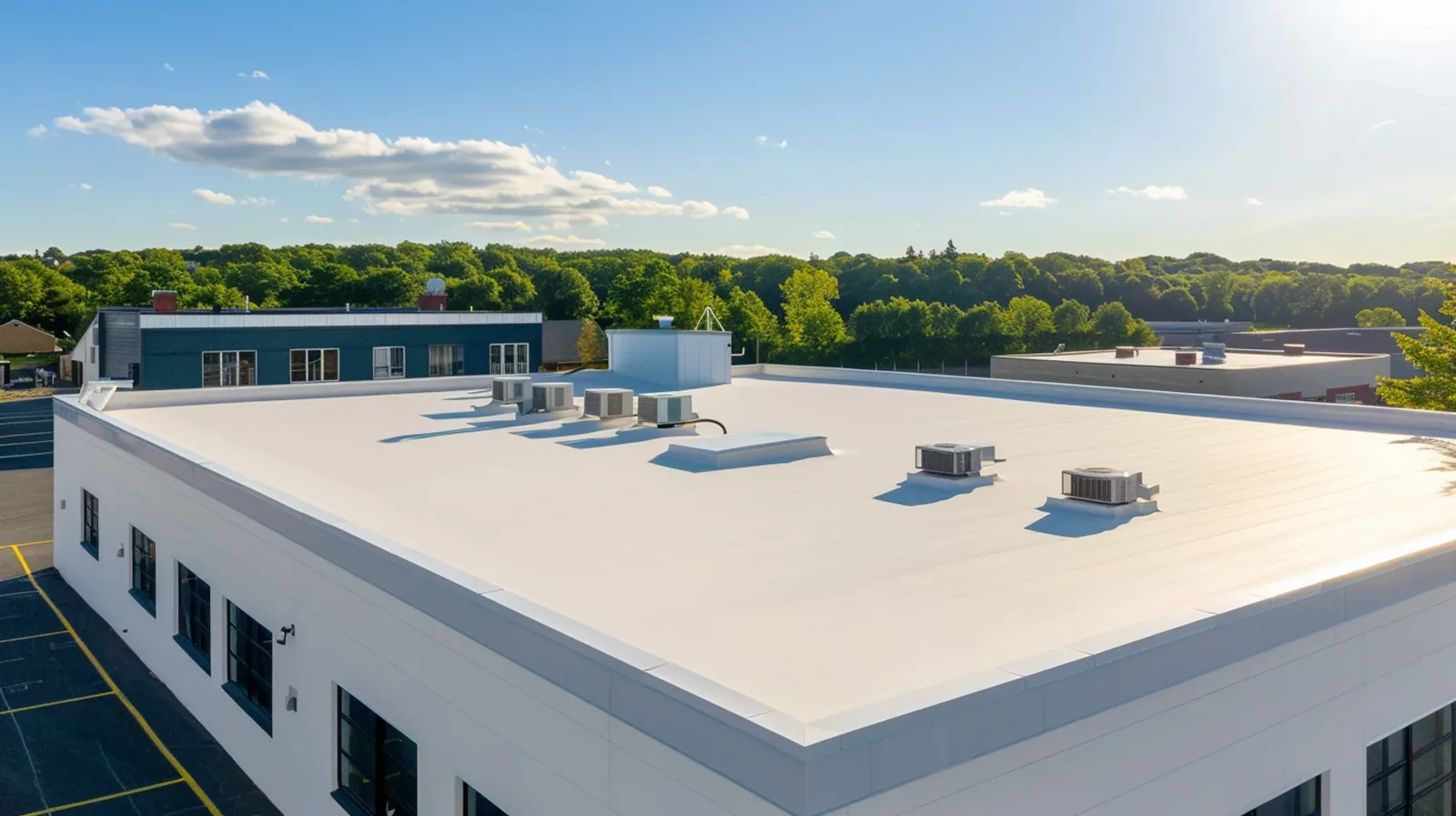 Modified Bitumen Commercial Roofing